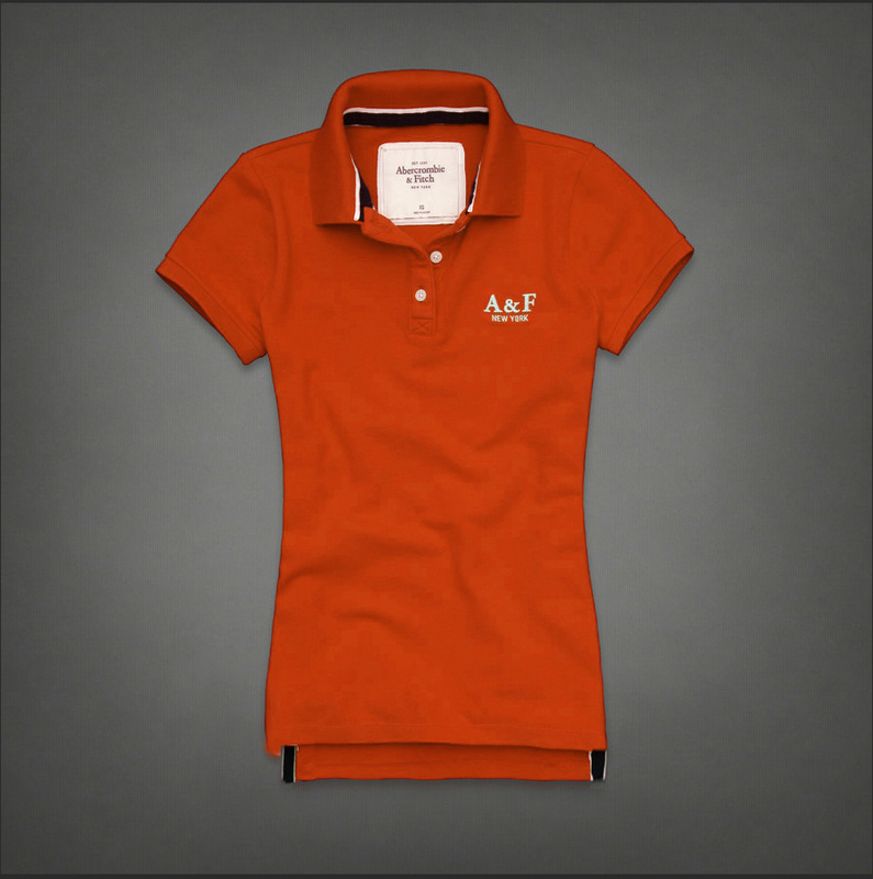 Abercrombie Fitch Mujeres Polo Corto Remera AF8444 Abercrombie Fitch Mujeres Polo Corto Remera AF8444